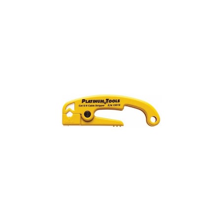 Platinum Tools Inc CAT5/6 CABLE JACKET STRIPPER., CLAMSHELL, 15015C